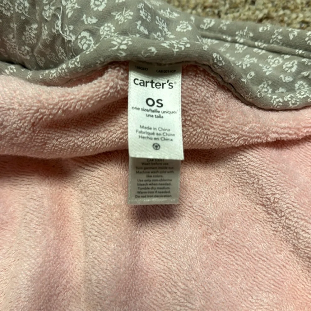 Carter’s Kitty Cat hooded towel